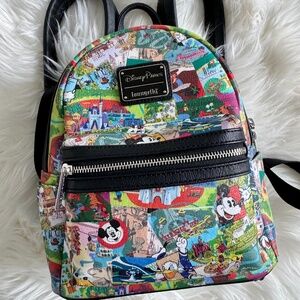 Disney Parks Loungefly Backpack Purse